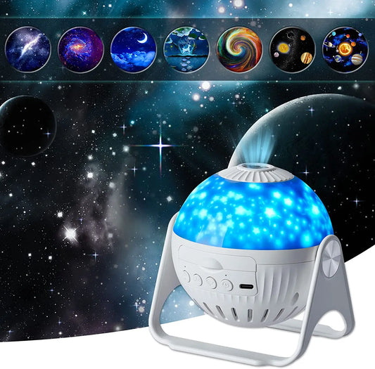 Planetarium Galaxy Night Light Projector 360° Adjustable Star Sky Night Lamp For Bedroom Home Kids Birthday Gift