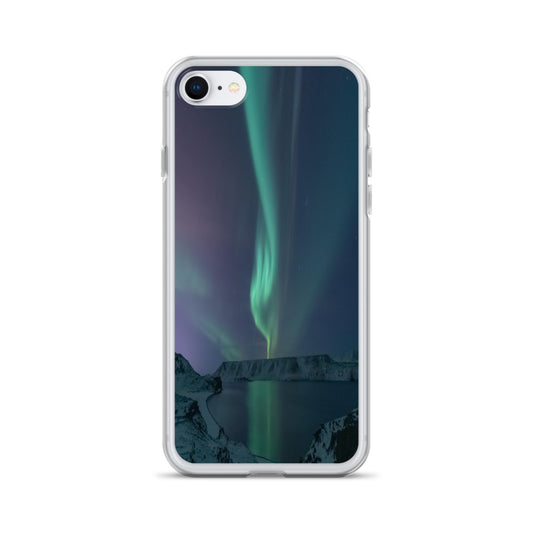 Unique Aurora Borealis iPhone Cover Case - Northern Light Phone Cover Case - Clear Case for iPhone - Perfect Aurora Lovers Gift 6