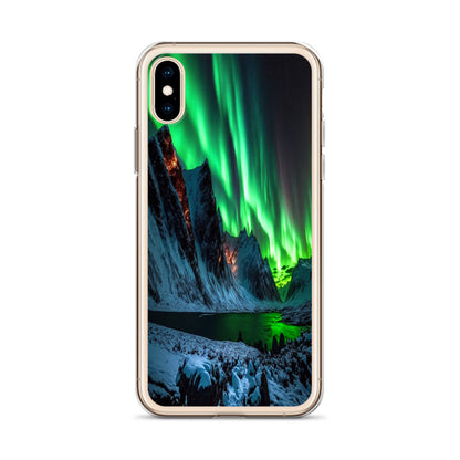 Unique Aurora Borealis iPhone Cover Case - Northern Light Phone Cover Case - Clear Case for iPhone - Perfect Aurora Lovers Gift 7