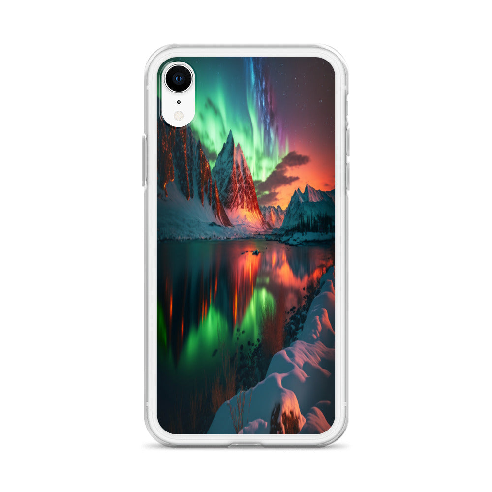 Unique Aurora Borealis iPhone Cover Case - Northern Light Phone Cover Case - Clear Case for iPhone - Perfect Aurora Lovers Gift 9