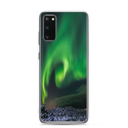 Unique Aurora Borealis Samsung Cover Case - Northern Light Phone Cover Case - Clear Case for Samsung Galaxy - Perfect Aurora Lovers Gift 5