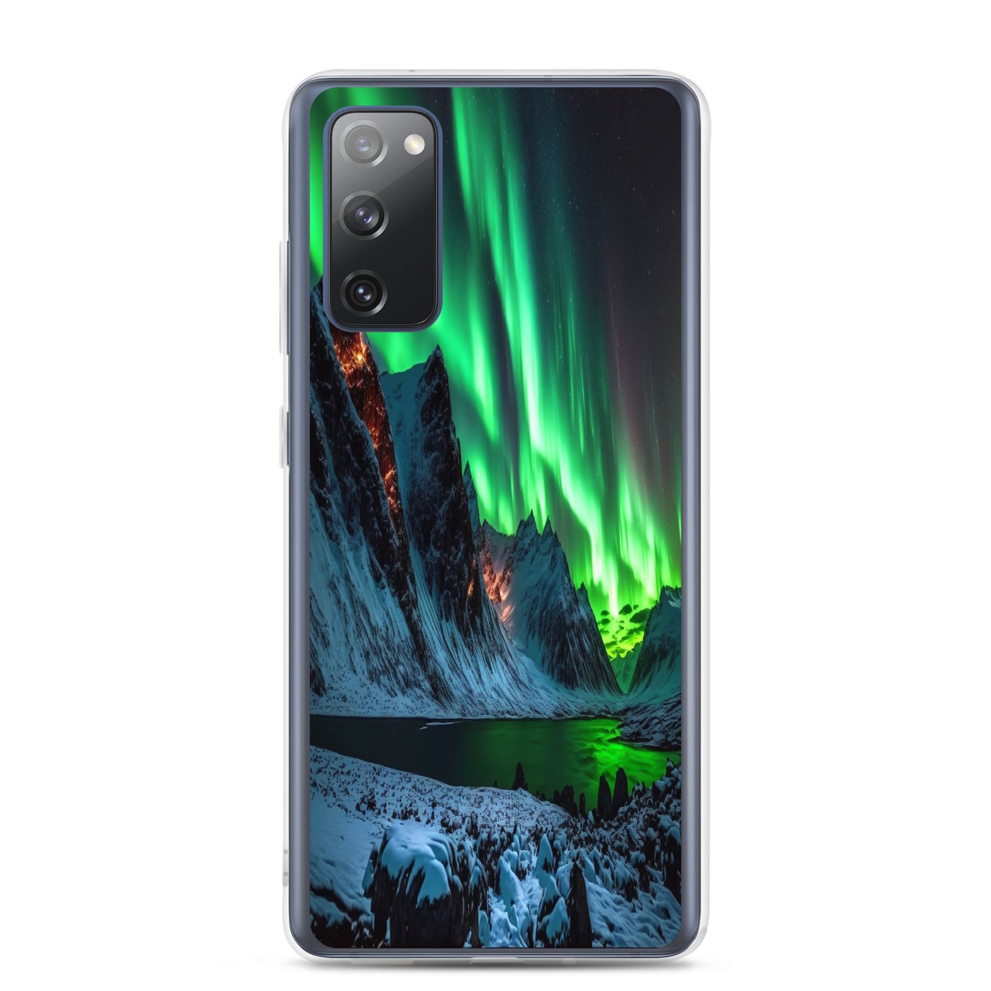 Unique Aurora Borealis Samsung Cover Case - Northern Light Phone Cover Case - Clear Case for Samsung Galaxy - Perfect Aurora Lovers Gift 7