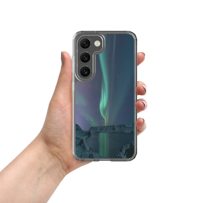 Unique Aurora Borealis Samsung Cover Case - Northern Light Phone Cover Case - Clear Case for Samsung Galaxy - Perfect Aurora Lovers Gift 6