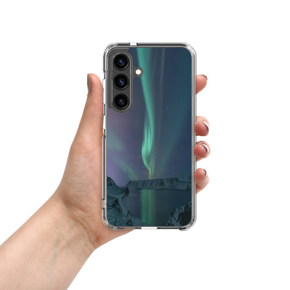 Unique Aurora Borealis Samsung Cover Case - Northern Light Phone Cover Case - Clear Case for Samsung Galaxy - Perfect Aurora Lovers Gift 6