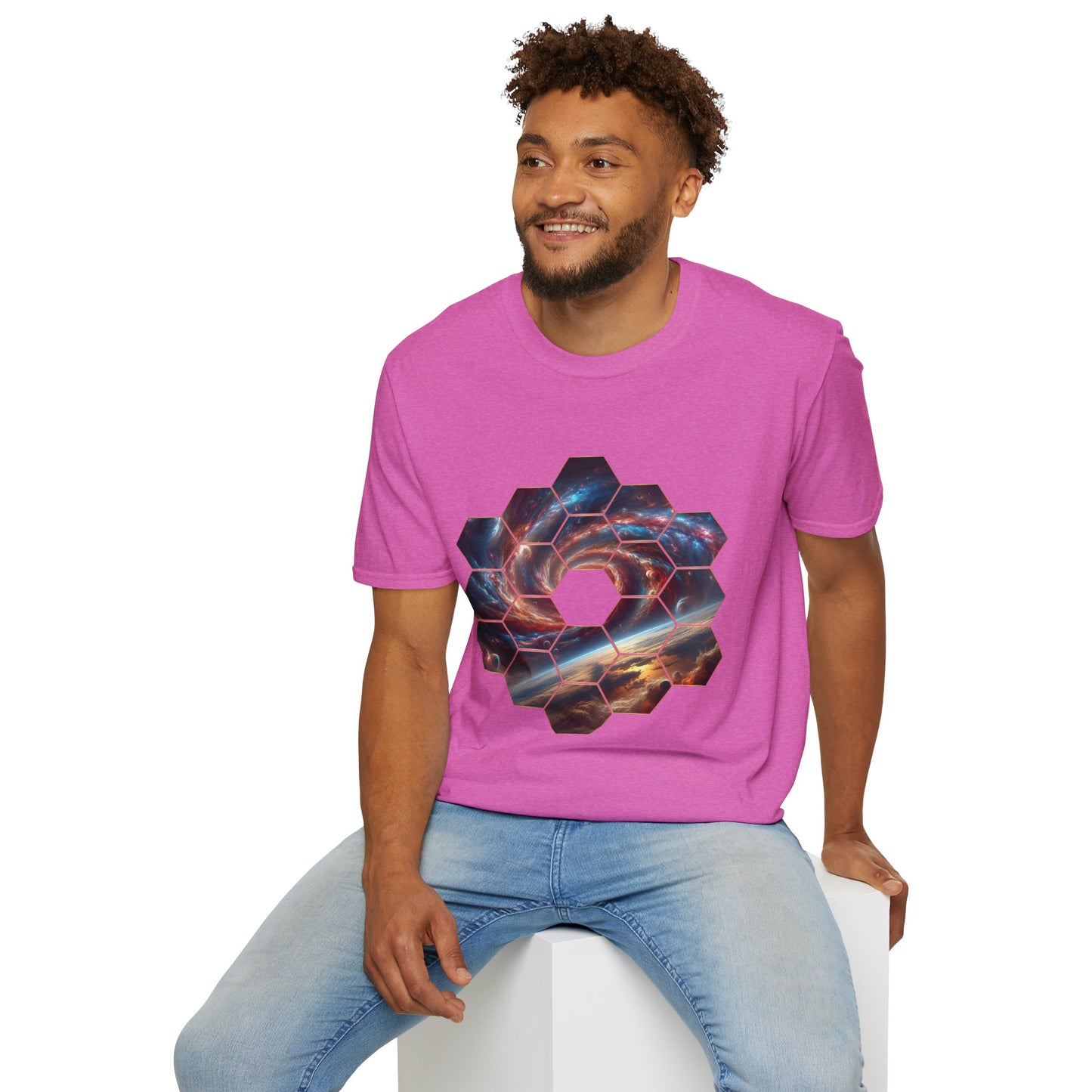 JWST Unisex Softstyle T-Shirt - Gildan 64000 - Space Horsehead Nebula Galaxy Universe - Autumn Fall T-shirt - Astronomy Gift