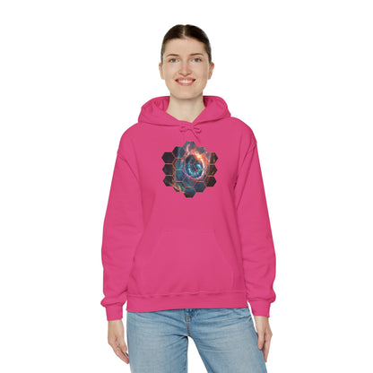 JWST Unisex Heavy Blend™ Hooded Sweatshirt - Space Horsehead Nebula Galaxy Universe - Autumn Fall T-shirt - Astronomy Gift