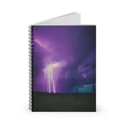 Unique Aurora Borealis Spiral Notebook Ruled Line - Personalized Northern Light View - Stationary Accessories - Perfect Aurora Lovers Gift 26