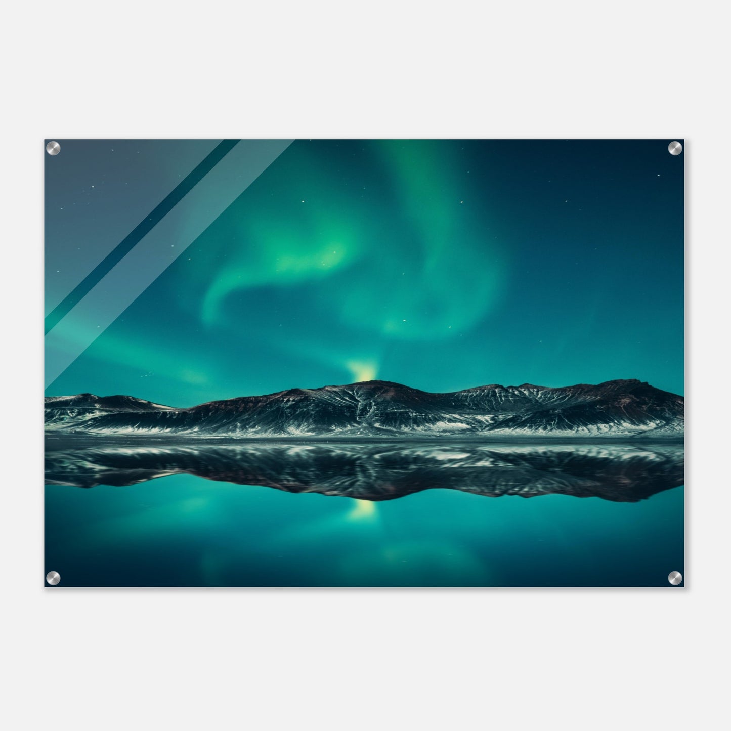 Unique Aurora Borealis Acrylic Prints - Multi Size Personalized Northern Light View - Modern Wall Art - Perfect Aurora Lovers Gift 4
