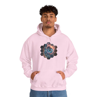 JWST Unisex Heavy Blend™ Hooded Sweatshirt - Space Horsehead Nebula Galaxy Universe - Autumn Fall T-shirt - Astronomy Gift