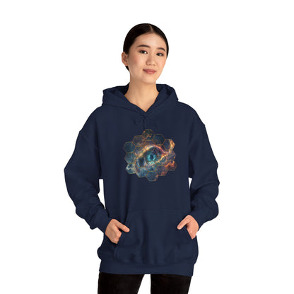 JWST Unisex Heavy Blend™ Hooded Sweatshirt - Space Horsehead Nebula Galaxy Universe - Autumn Fall T-shirt - Astronomy Gift