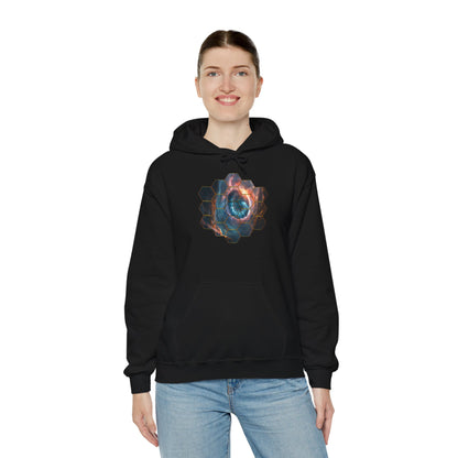 JWST Unisex Heavy Blend™ Hooded Sweatshirt - Space Horsehead Nebula Galaxy Universe - Autumn Fall T-shirt - Astronomy Gift