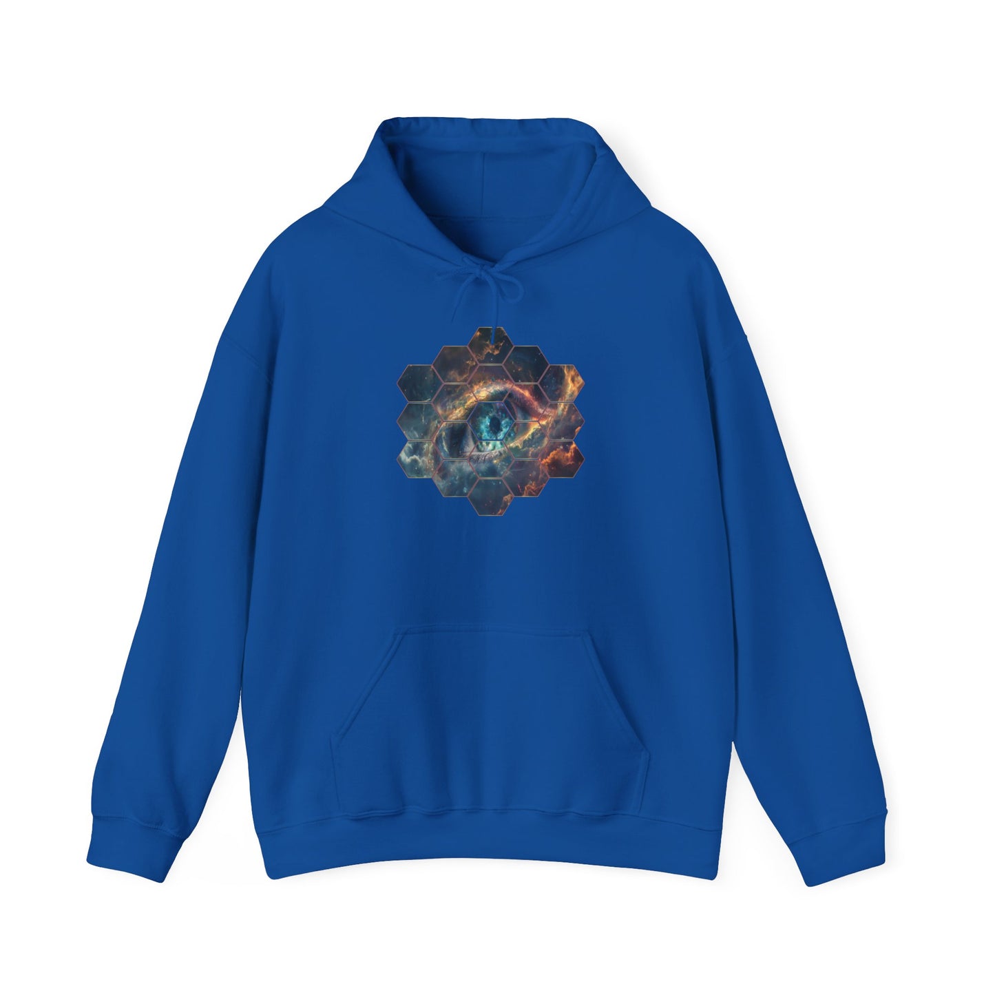 JWST Unisex Heavy Blend™ Hooded Sweatshirt - Space Horsehead Nebula Galaxy Universe - Autumn Fall T-shirt - Astronomy Gift