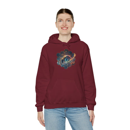 JWST Unisex Heavy Blend™ Hooded Sweatshirt - Space Horsehead Nebula Galaxy Universe - Autumn Fall T-shirt - Astronomy Gift