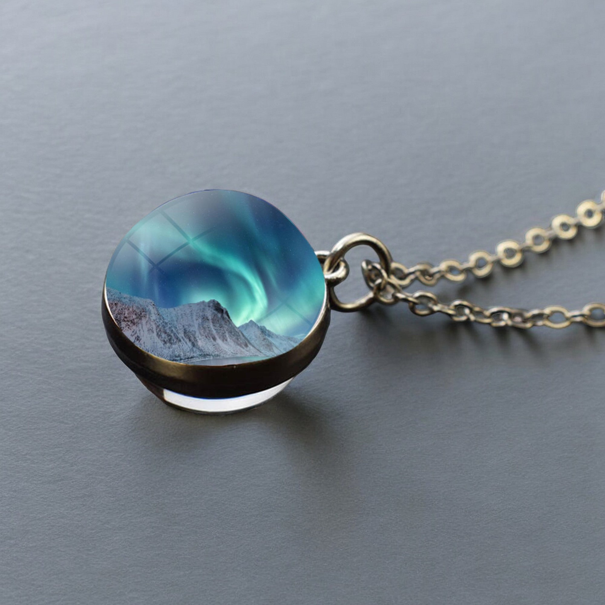 Outlet Northern lights necklace Aurora borealis