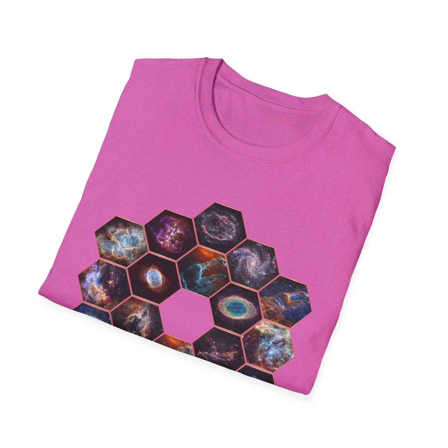 JWST Unisex Softstyle T-Shirt - Gildan 64000 - Space Horsehead Nebula Galaxy Universe - T-shirt d’été - Cadeau d’astronomie