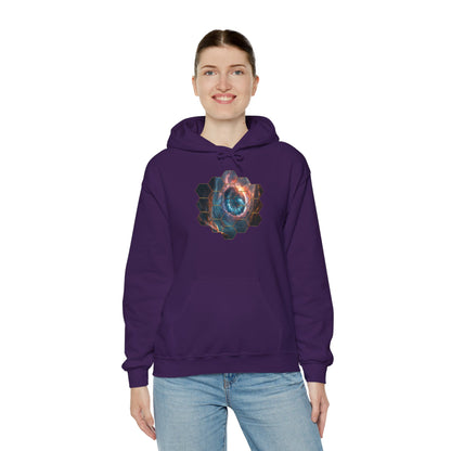 JWST Unisex Heavy Blend™ Hooded Sweatshirt - Space Horsehead Nebula Galaxy Universe - Autumn Fall T-shirt - Astronomy Gift