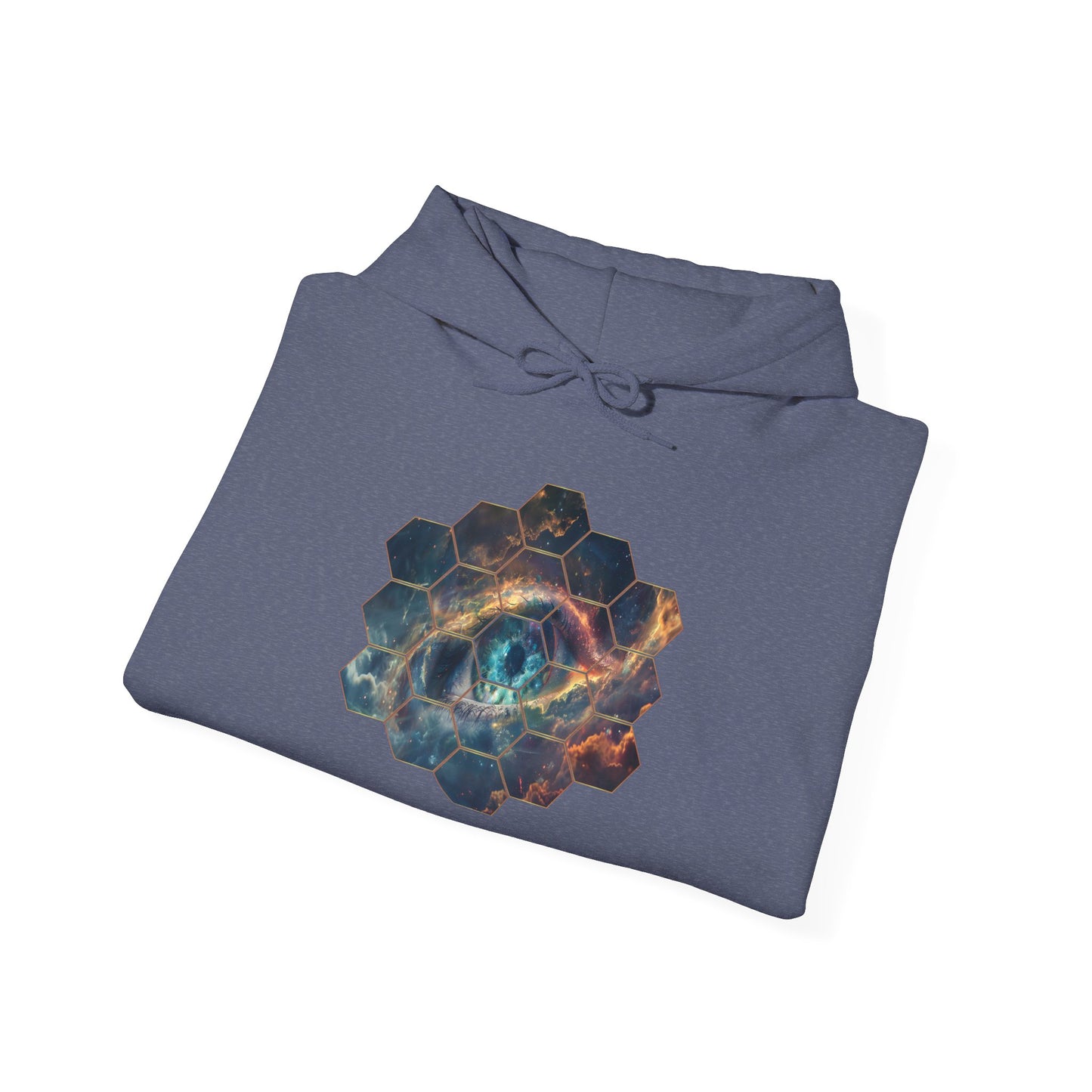 JWST Unisex Heavy Blend™ Hooded Sweatshirt - Space Horsehead Nebula Galaxy Universe - Autumn Fall T-shirt - Astronomy Gift