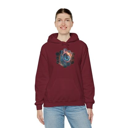 JWST Unisex Heavy Blend™ Hooded Sweatshirt - Space Horsehead Nebula Galaxy Universe - Autumn Fall T-shirt - Astronomy Gift