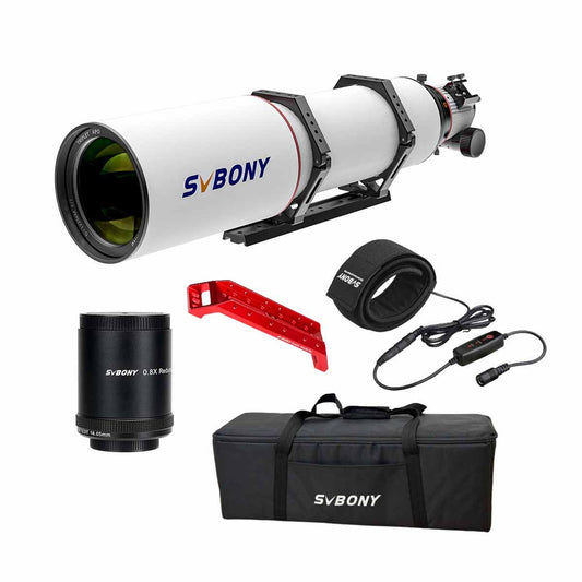 SVBONY SV550 APO Refractor Telescope Apochromatic Triplet 122mm F7 Telescope With Case Bag for Deep Sky Astrophotography - Telescope for Moon, Planetary & Aurora Borealis Observation