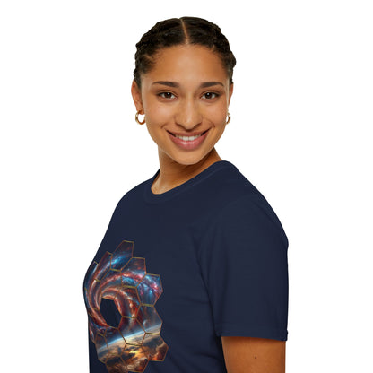 JWST Unisex Softstyle T-Shirt - Gildan 64000 - Space Horsehead Nebula Galaxy Universe - Autumn Fall T-shirt - Astronomy Gift