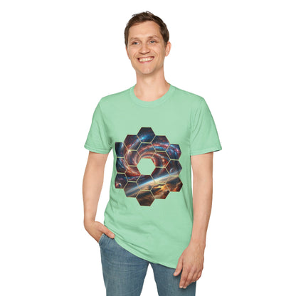 JWST Unisex Softstyle T-Shirt - Gildan 64000 - Space Horsehead Nebula Galaxy Universe - Autumn Fall T-shirt - Astronomy Gift