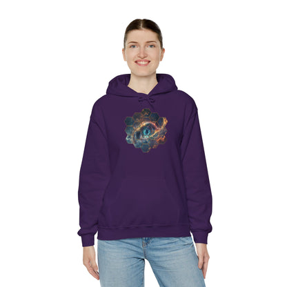 JWST Unisex Heavy Blend™ Hooded Sweatshirt - Space Horsehead Nebula Galaxy Universe - Autumn Fall T-shirt - Astronomy Gift