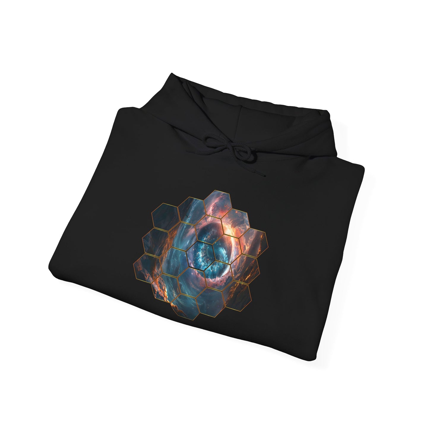 JWST Unisex Heavy Blend™ Hooded Sweatshirt - Space Horsehead Nebula Galaxy Universe - Autumn Fall T-shirt - Astronomy Gift