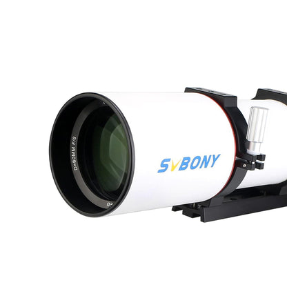 SVBONY SV550 APO Triplet Refractor 80mm F6 Telescope OTA For Deep Sky Astrophotography and Visual Observation