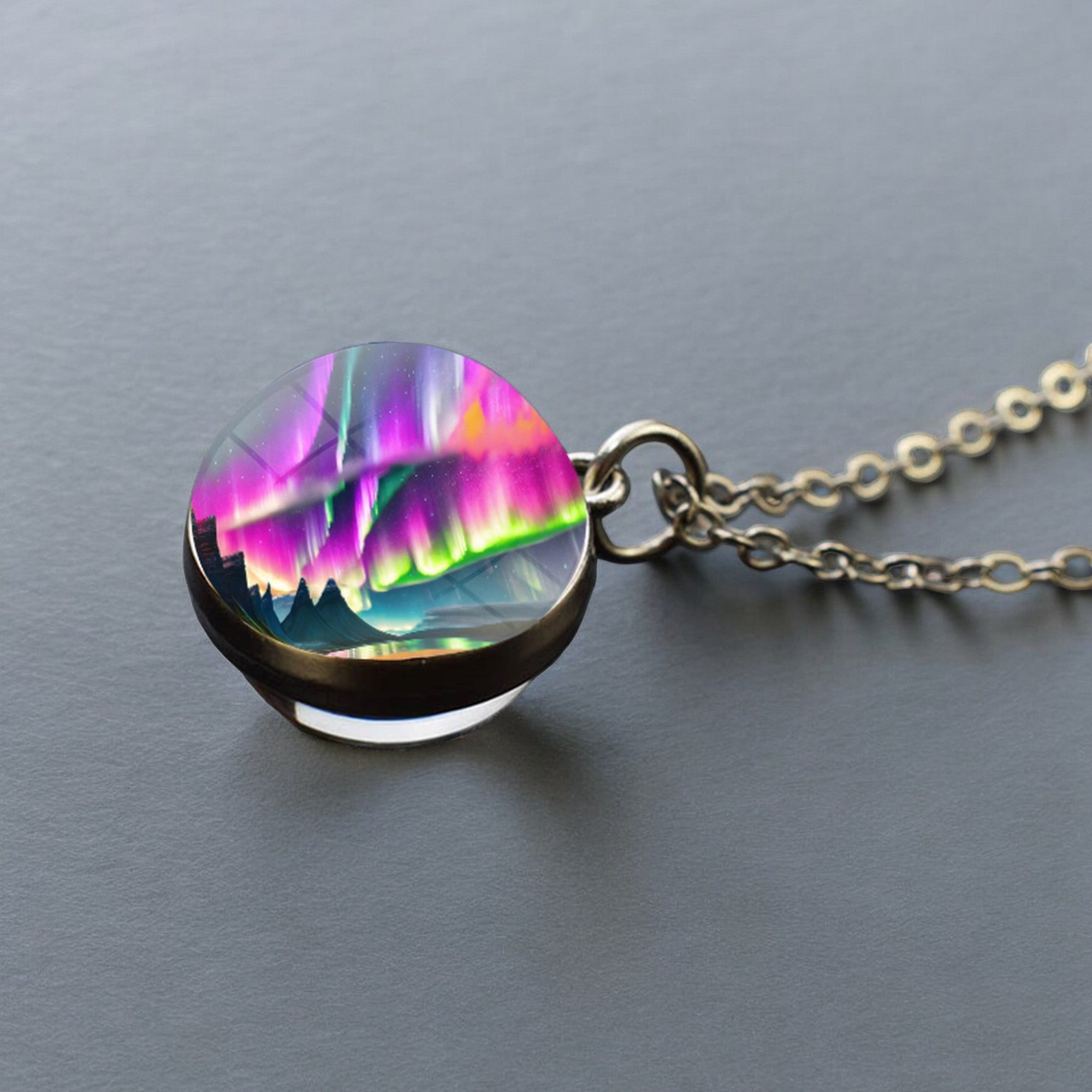 Outlet Northern lights necklace Aurora borealis