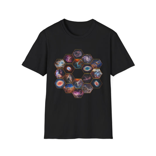 JWST Unisex Softstyle T-Shirt - Gildan 64000 - Space Horsehead Nebula Galaxy Universe - T-shirt d’été - Cadeau d’astronomie