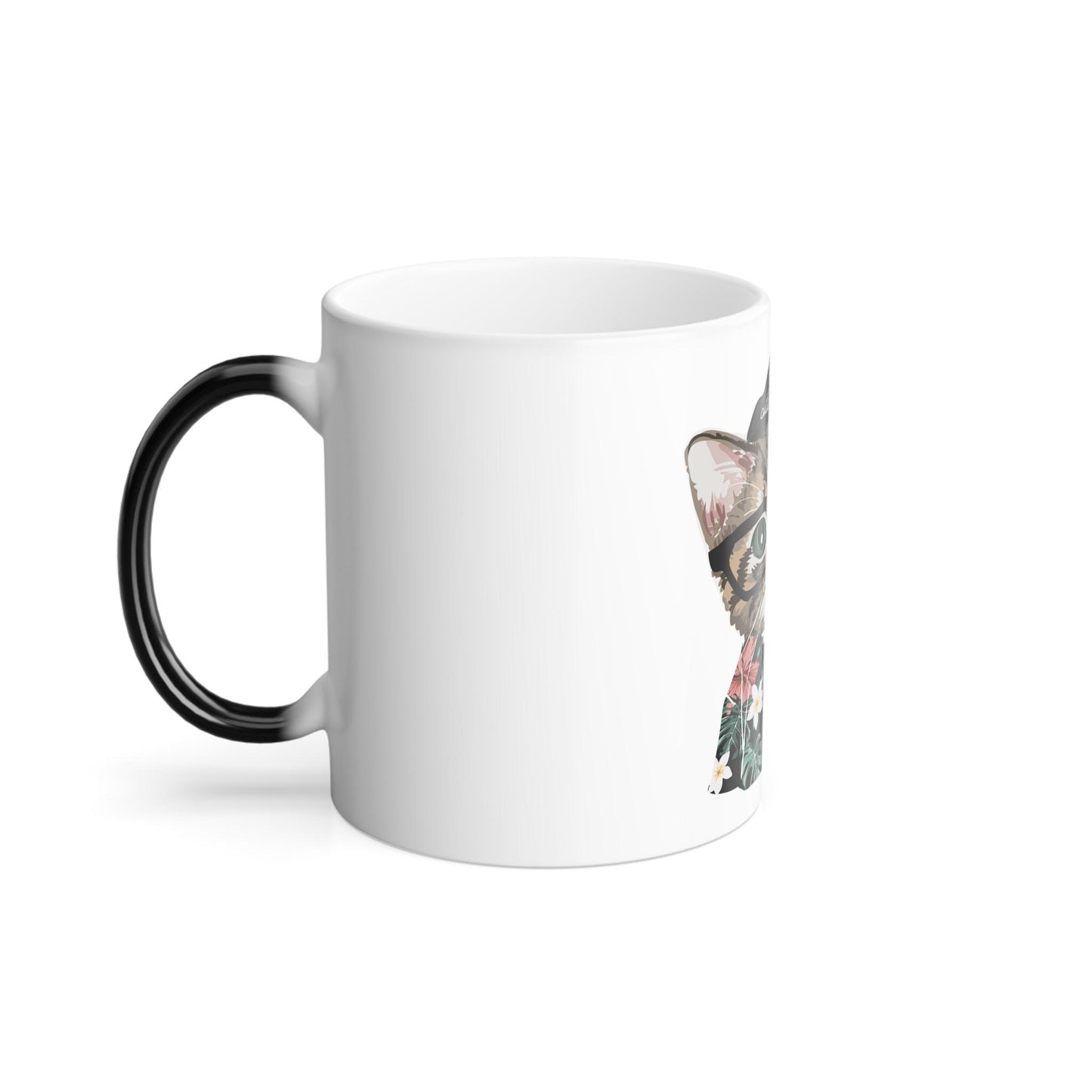 Enchanting Cat Kitten Heat Sensitive Mug - Lovely Pet Magic Morphing Mug 11oz - Coffee Tea Cup - Perfect Gift for Pet Lovers 1