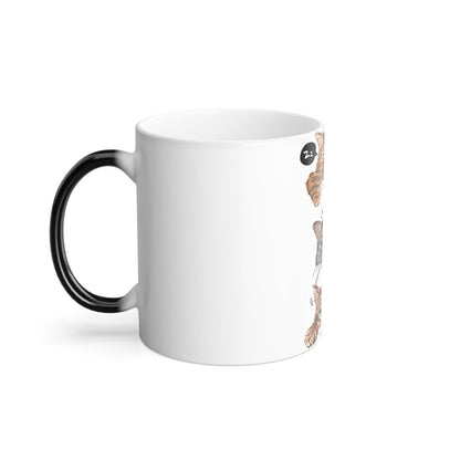 Tasse sensible à la chaleur pour chaton enchanteur - Belle tasse de morphing magique pour animaux de compagnie 11 oz - Tasse à café et à thé - Cadeau parfait pour les amoureux des animaux de compagnie 2 