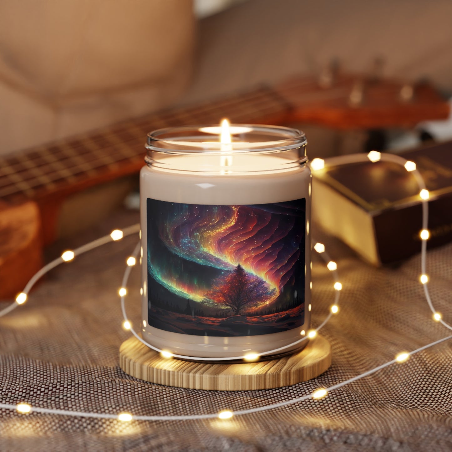 Lumient | Scented Soy Candle | 9oz | Aurora Borealis View - Northern Light Souvenir | Night Sky Charm | Amazing Soft Scents | Perfect Aurora Lovers Gift