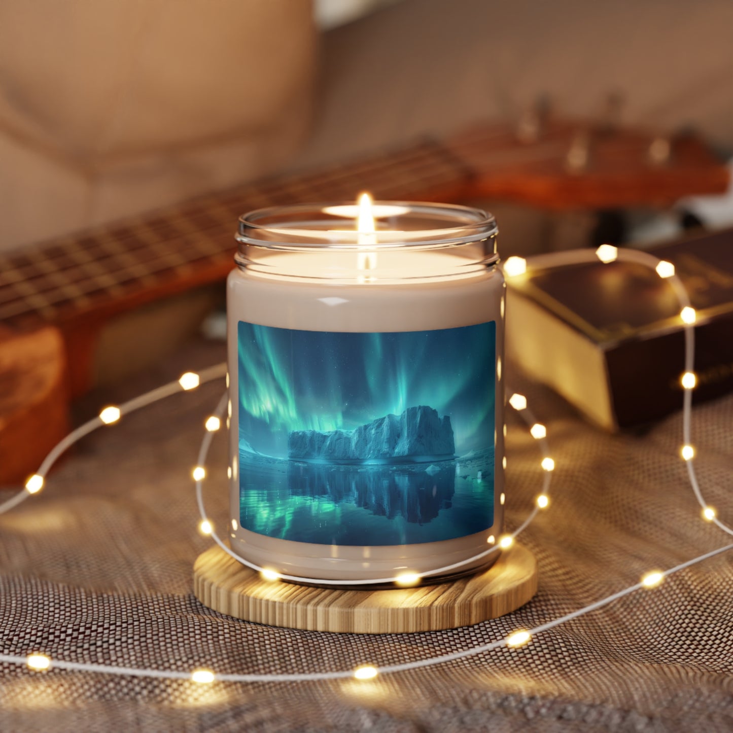 Lumient | Scented Soy Candle | 9oz | Aurora Borealis View - Northern Light Souvenir | Night Sky Charm | Amazing Soft Scents | Perfect Aurora Lovers Gift