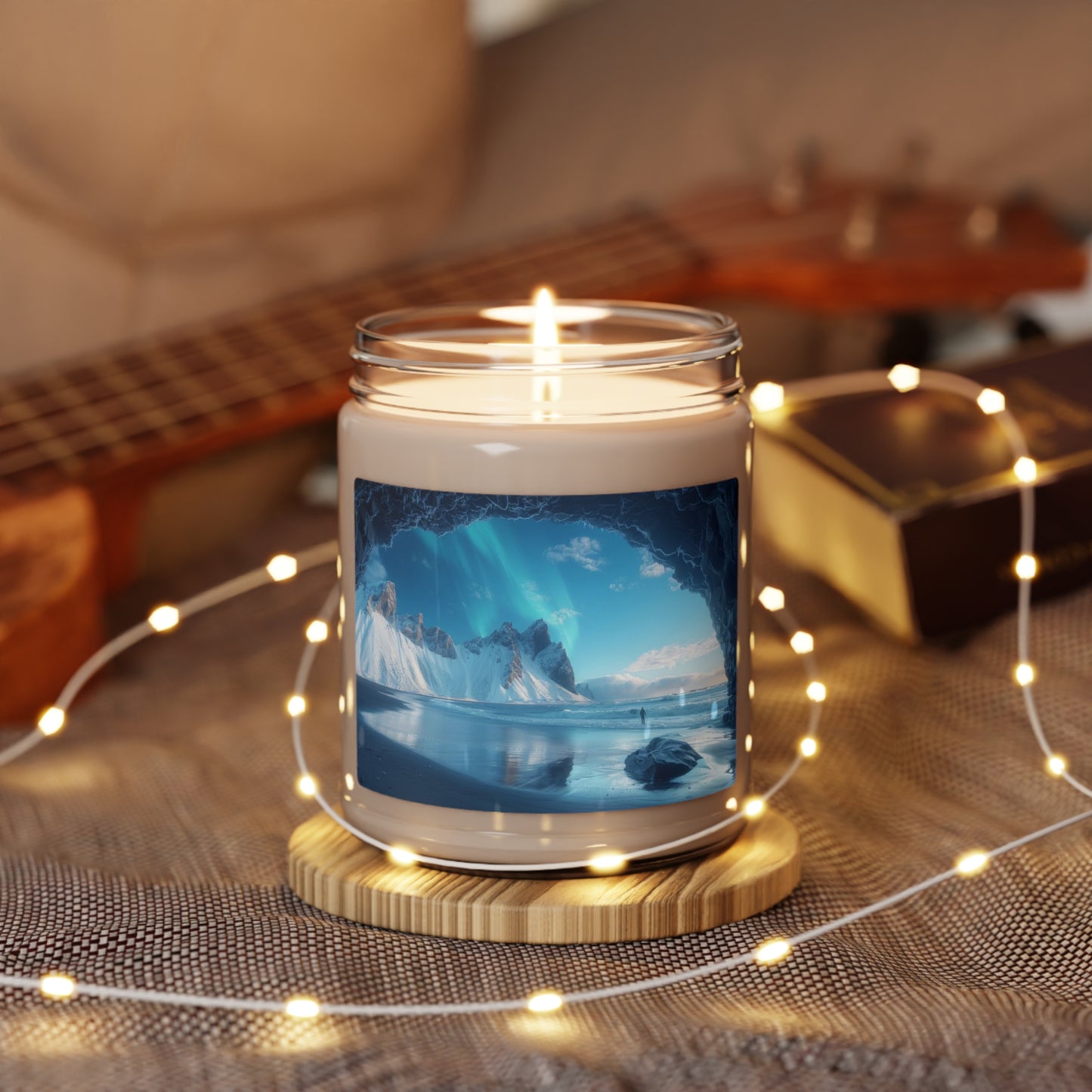 Lumient | Scented Soy Candle | 9oz | Aurora Borealis View - Northern Light Souvenir | Night Sky Charm | Amazing Soft Scents | Perfect Aurora Lovers Gift