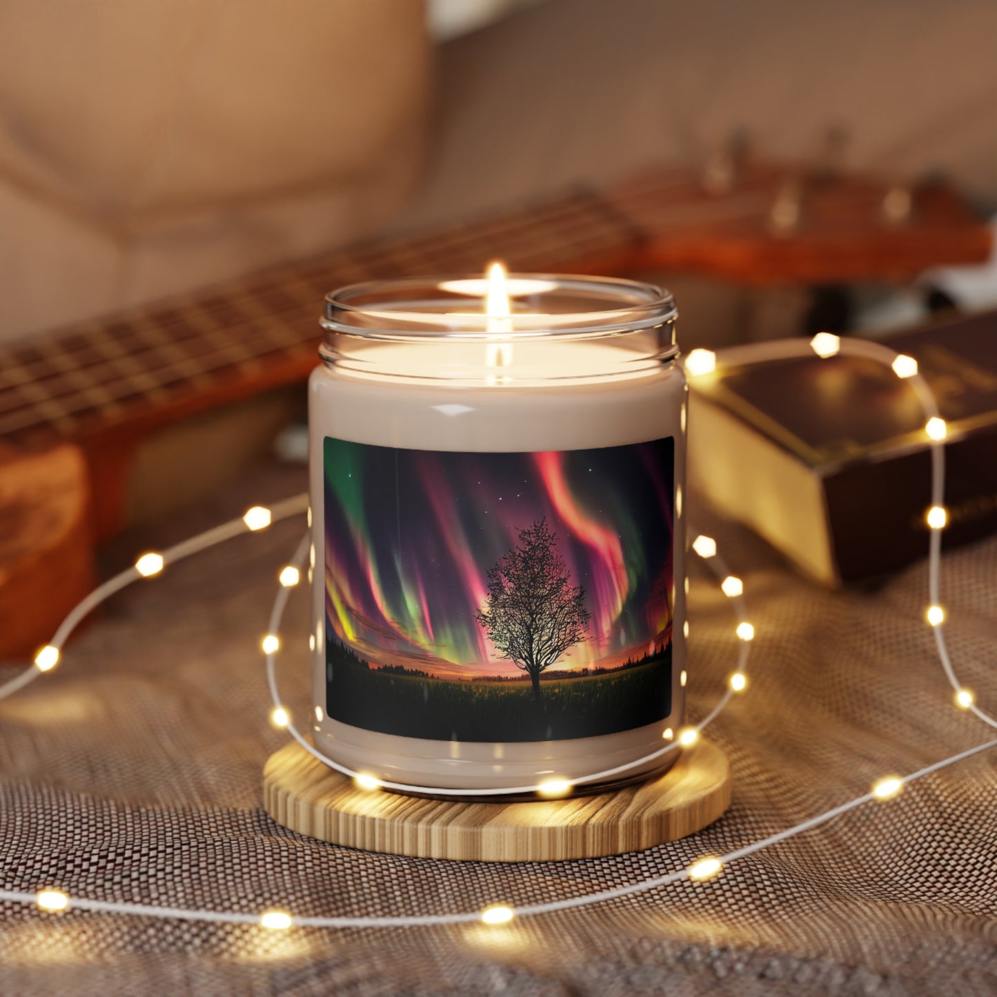 Lumient | Scented Soy Candle | 9oz | Aurora Borealis View - Northern Light Souvenir | Night Sky Charm | Amazing Soft Scents | Perfect Aurora Lovers Gift