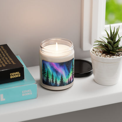 Lumient | Scented Soy Candle | 9oz | Aurora Borealis View - Northern Light Souvenir | Night Sky Charm | Amazing Soft Scents | Perfect Aurora Lovers Gift