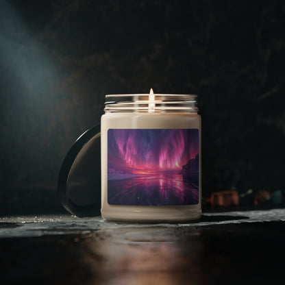 Lumient | Scented Soy Candle | 9oz | Aurora Borealis View - Northern Light Souvenir | Night Sky Charm | Amazing Soft Scents | Perfect Aurora Lovers Gift