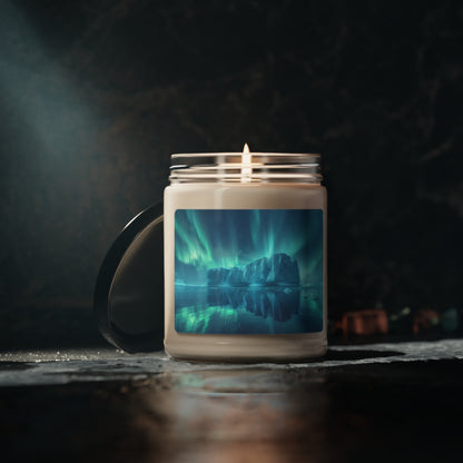 Lumient | Scented Soy Candle | 9oz | Aurora Borealis View - Northern Light Souvenir | Night Sky Charm | Amazing Soft Scents | Perfect Aurora Lovers Gift