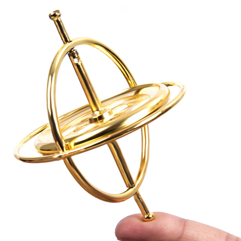 Self-balancing Gyroscope Anti-gravity Decompression Educational Toy Six Generations Colorful Finger Gyroscope Gift For Astronomy Lovers