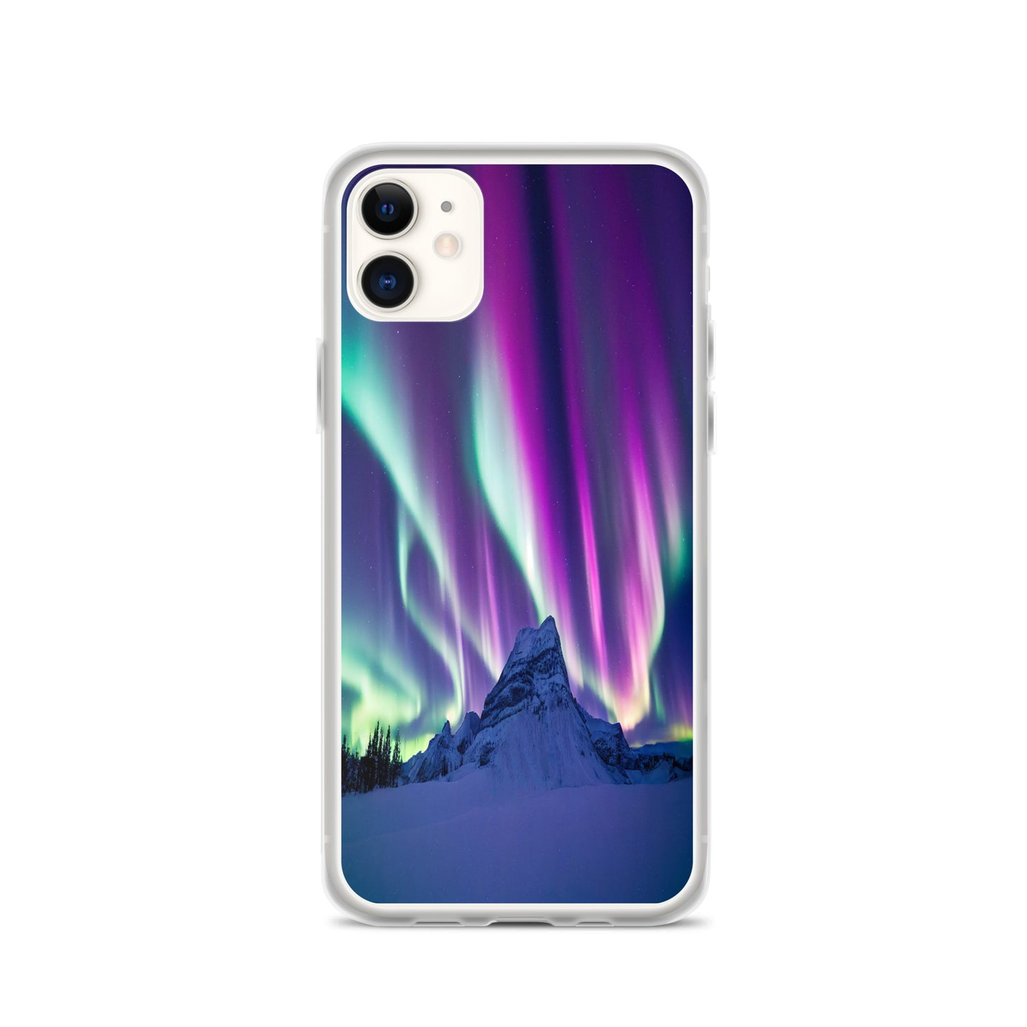 Étui iPhone Unique Aurora Borealis - Étui de téléphone Northern Light - Étui transparent pour iPhone - Perfect Aurora Lovers Gift 4