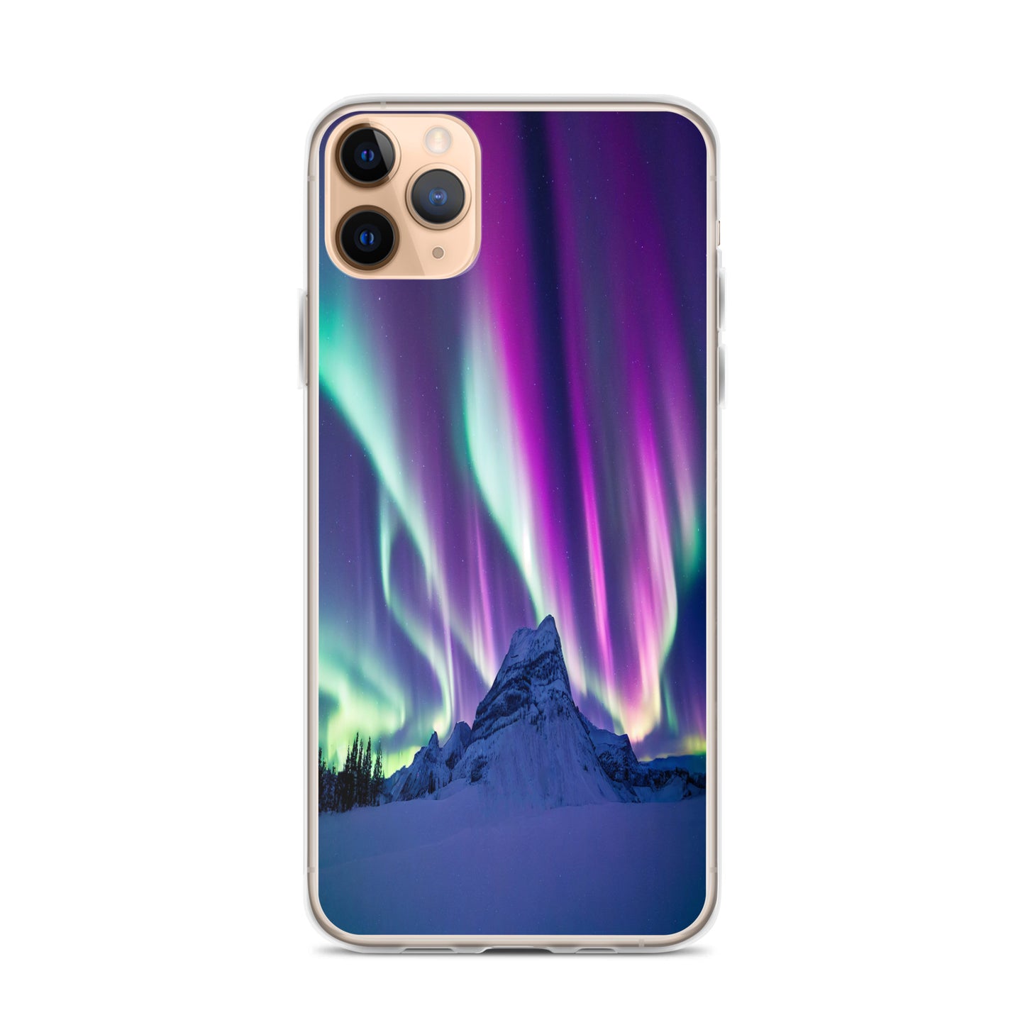 Étui iPhone Unique Aurora Borealis - Étui de téléphone Northern Light - Étui transparent pour iPhone - Perfect Aurora Lovers Gift 4