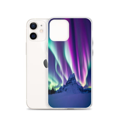 Étui iPhone Unique Aurora Borealis - Étui de téléphone Northern Light - Étui transparent pour iPhone - Perfect Aurora Lovers Gift 4