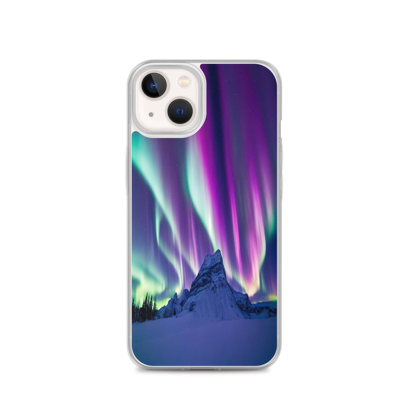 Étui iPhone Unique Aurora Borealis - Étui de téléphone Northern Light - Étui transparent pour iPhone - Perfect Aurora Lovers Gift 4