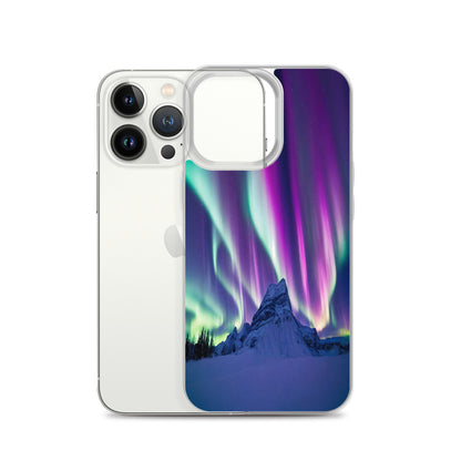 Étui iPhone Unique Aurora Borealis - Étui de téléphone Northern Light - Étui transparent pour iPhone - Perfect Aurora Lovers Gift 4