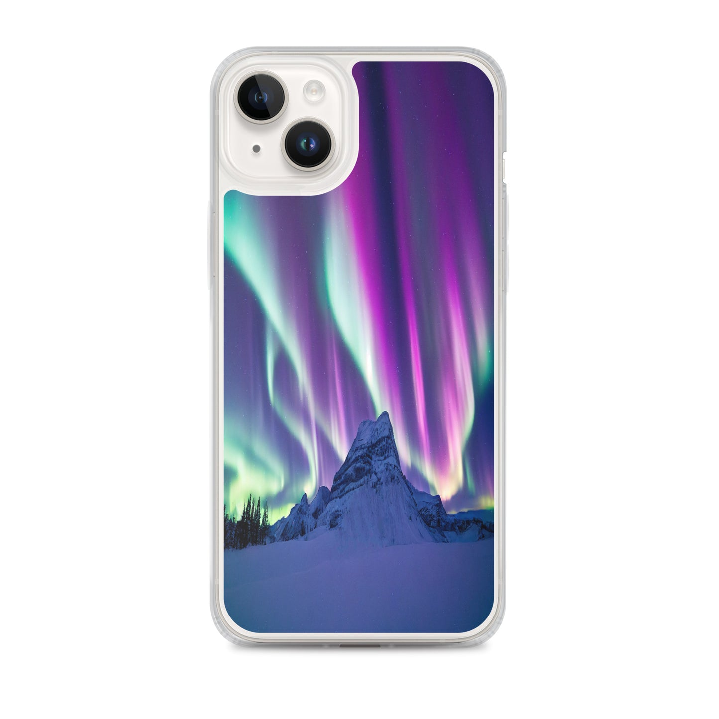 Étui iPhone Unique Aurora Borealis - Étui de téléphone Northern Light - Étui transparent pour iPhone - Perfect Aurora Lovers Gift 4