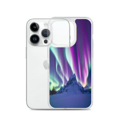 Étui iPhone Unique Aurora Borealis - Étui de téléphone Northern Light - Étui transparent pour iPhone - Perfect Aurora Lovers Gift 4