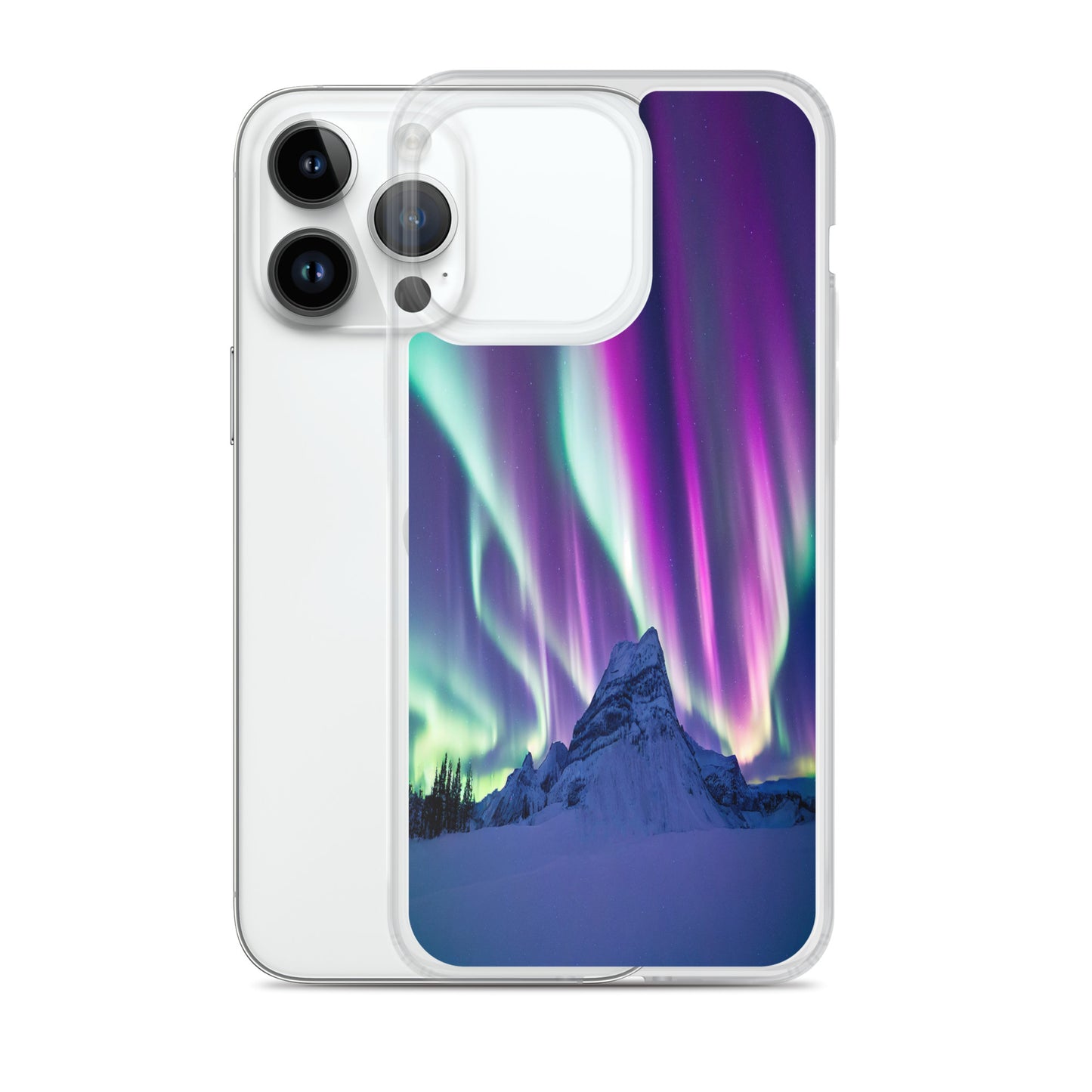 Étui iPhone Unique Aurora Borealis - Étui de téléphone Northern Light - Étui transparent pour iPhone - Perfect Aurora Lovers Gift 4