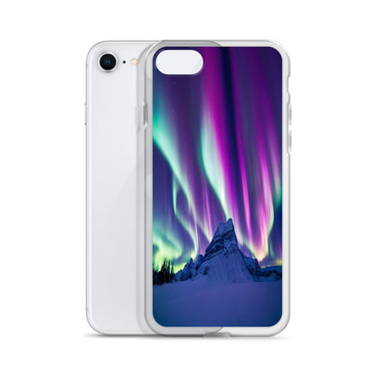 Étui iPhone Unique Aurora Borealis - Étui de téléphone Northern Light - Étui transparent pour iPhone - Perfect Aurora Lovers Gift 4