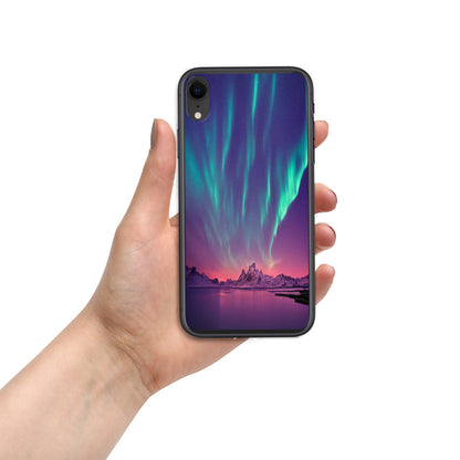 Unique Aurora Borealis iPhone Cover Case - Northern Light Phone Cover Case - Clear Case for iPhone - Perfect Aurora Lovers Gift 2